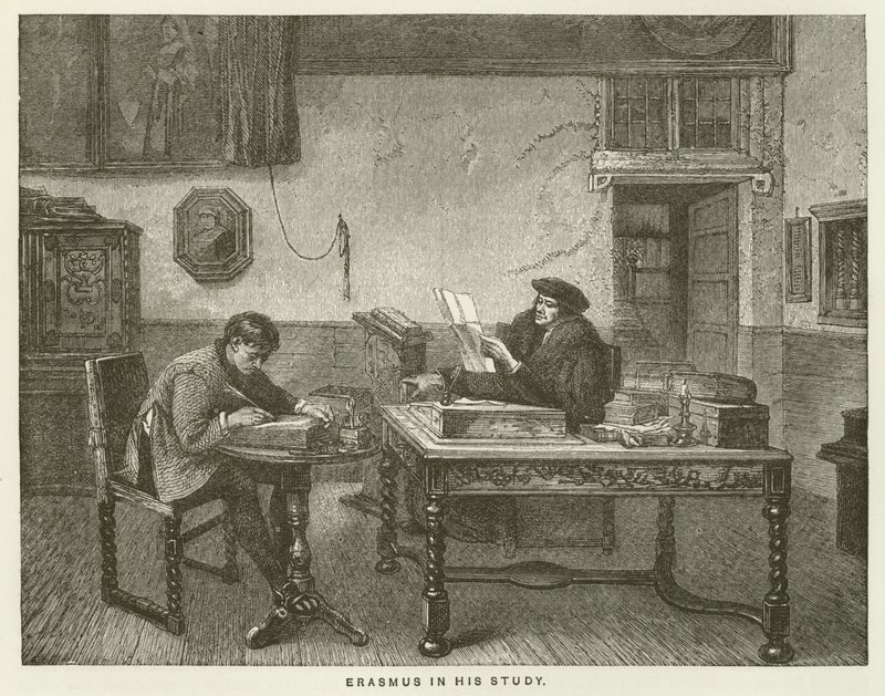 Erasmus i sin studie av English School