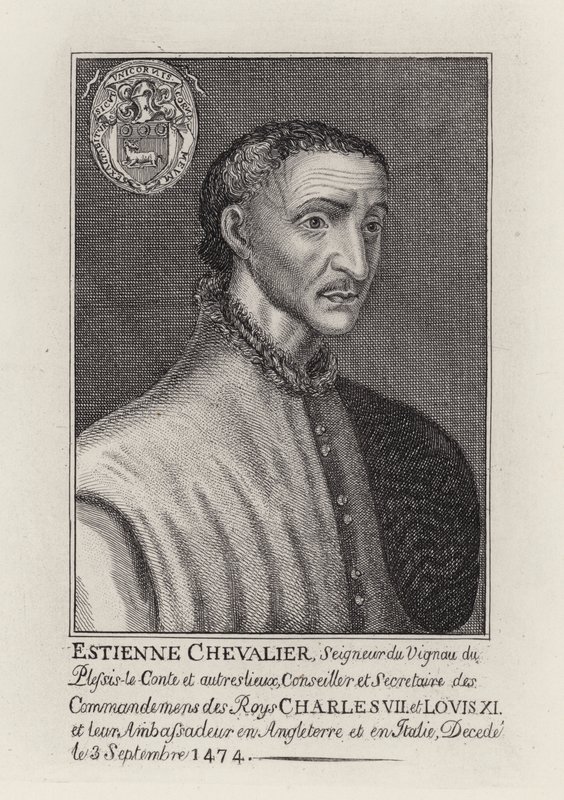 Estienne Chevalier (gravyr) av English School