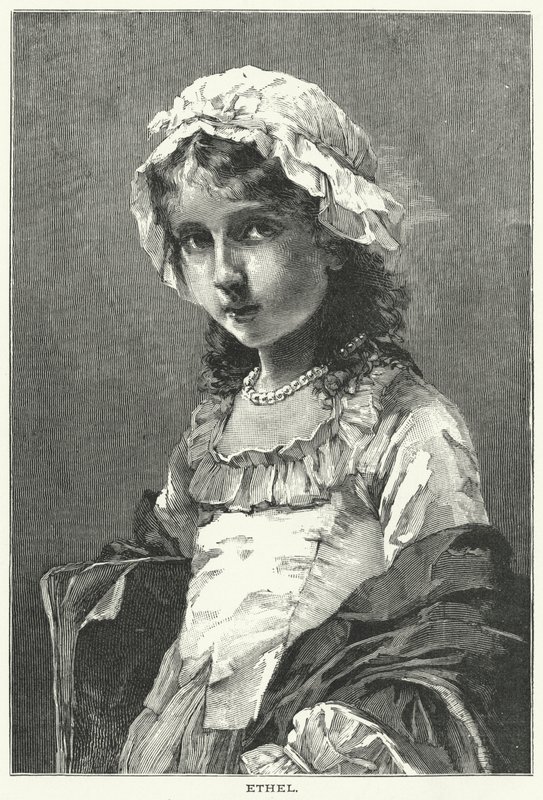 Ethel (gravyr) av English School