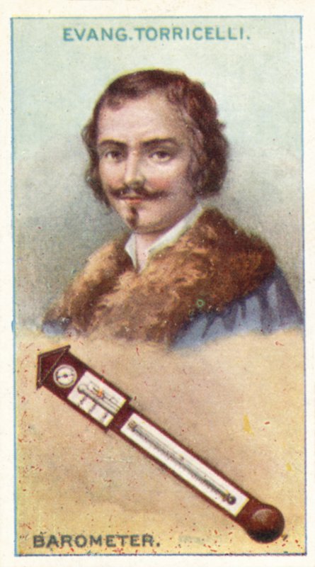 Evang Torricelli, Barometer av English School