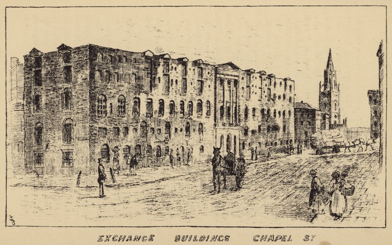 Exchange Buildings Chapel Street av English School