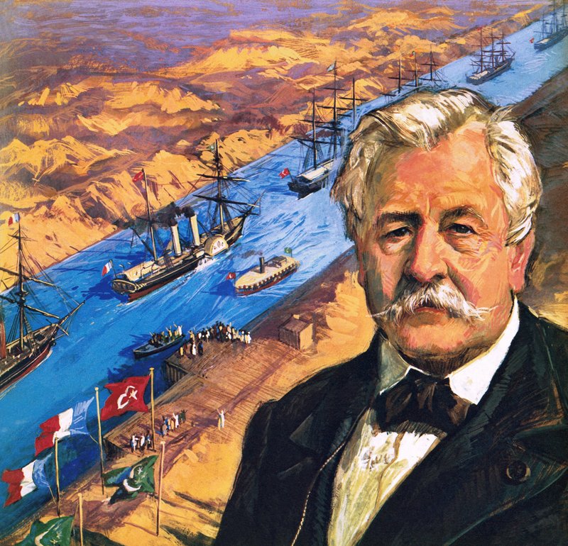 Ferdinand de Lesseps av English School