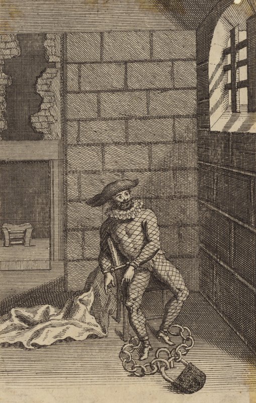 Figur av en fånge av English School