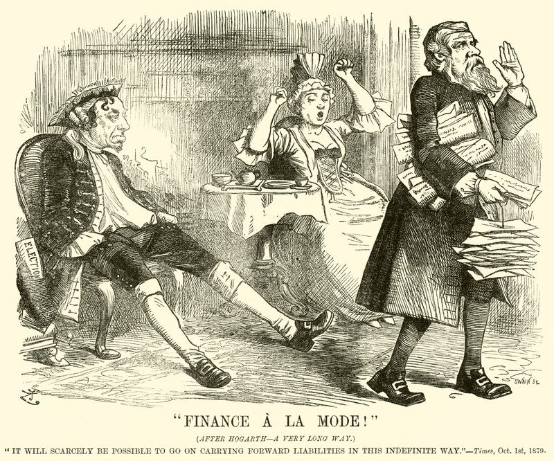 "Finans A La Mode!" (gravyr) av English School