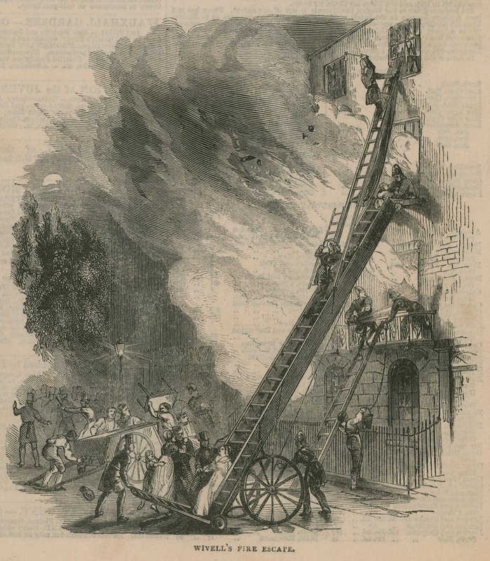 Fire escapes: Wivells Fire Escape av English School