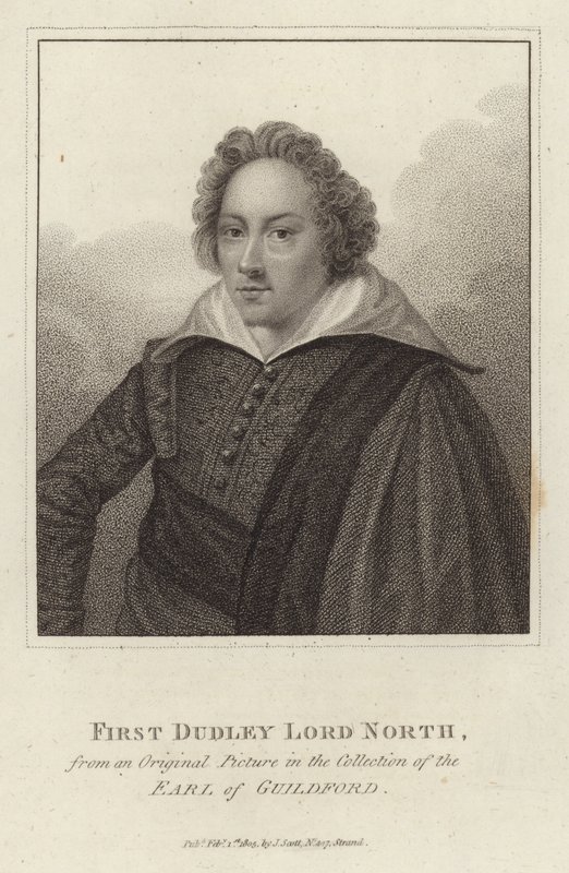 Först Dudley Lord North av English School