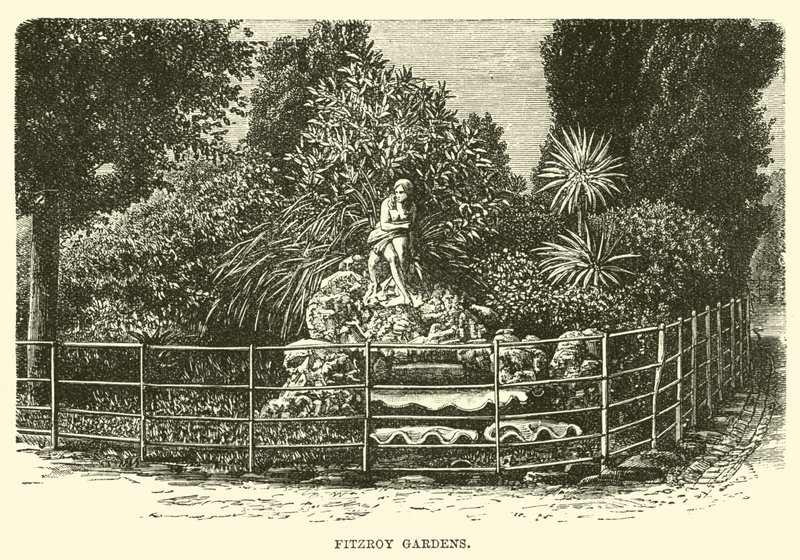 Fitzroy Gardens av English School