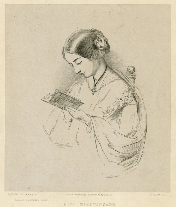 Florence Nightingale av English School