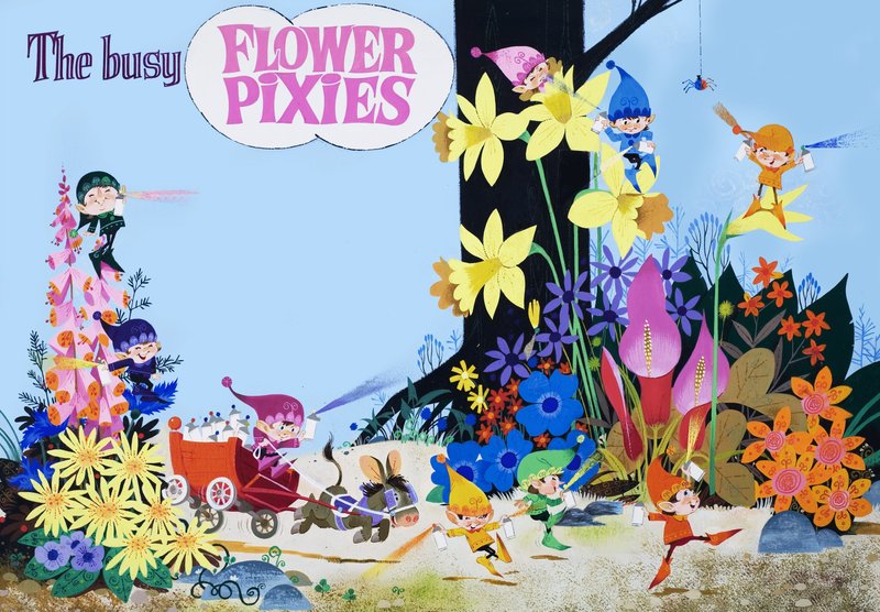 Blomma Pixies av English School