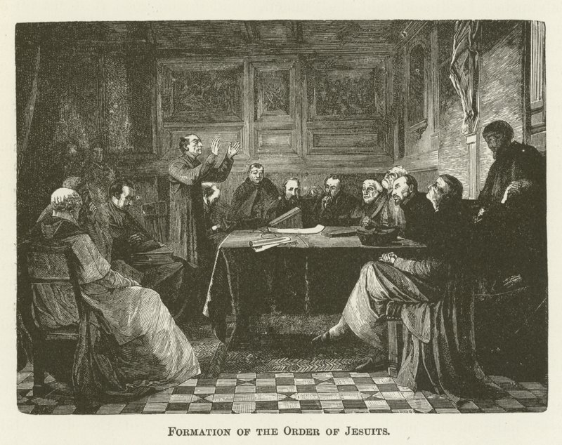 Bildande av Jesuitorden av English School