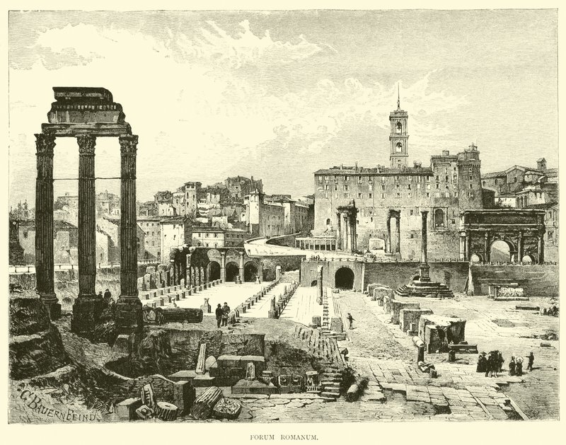 Forum Romanum av English School