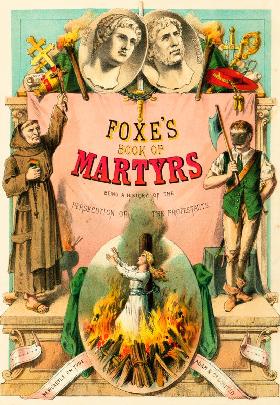 Foxes Book of Martyrs: Titelsida av English School