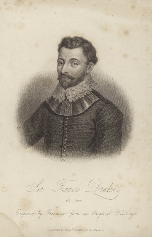 Francis Drake av English School