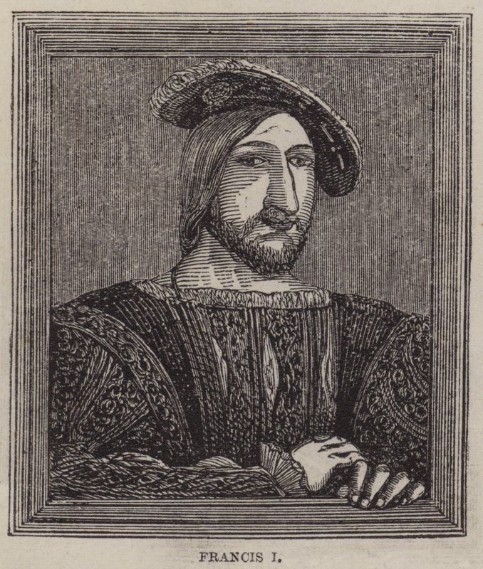 Franciskus I (gravyr) av English School