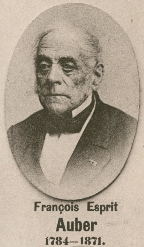 Francois Esprit Auber (gravyr) av English School