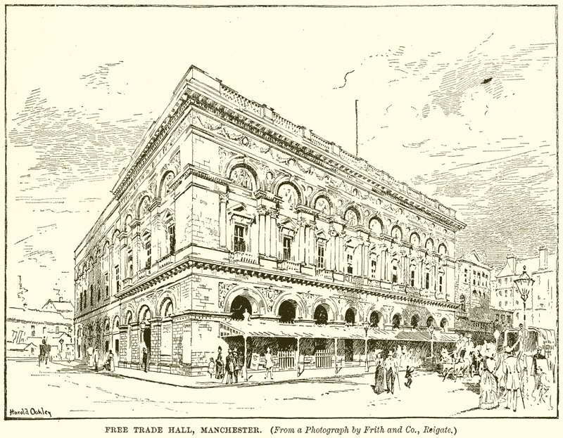 Free Trade Hall, Manchester av English School