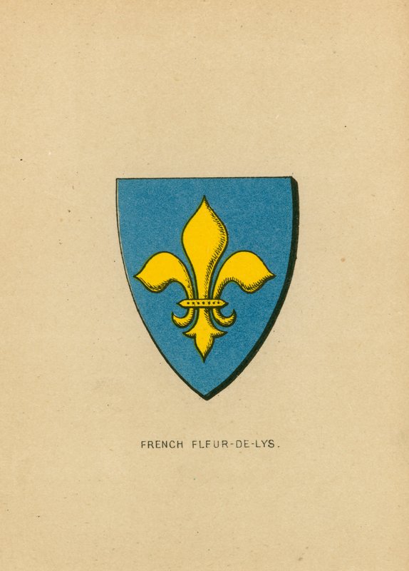 Franska Fleur-de-Lys av English School