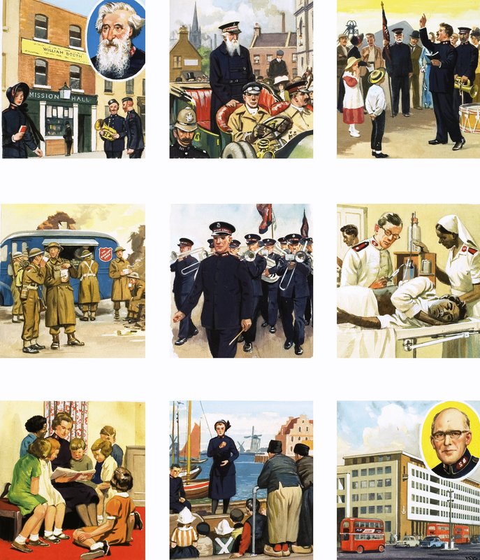 Från då till nu: Soldiers of God av English School