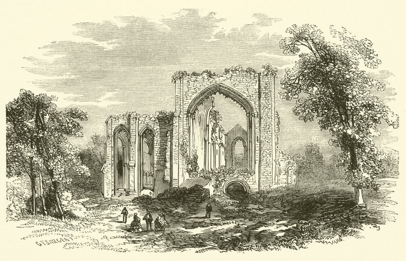 Furness Abbey (gravyr) av English School