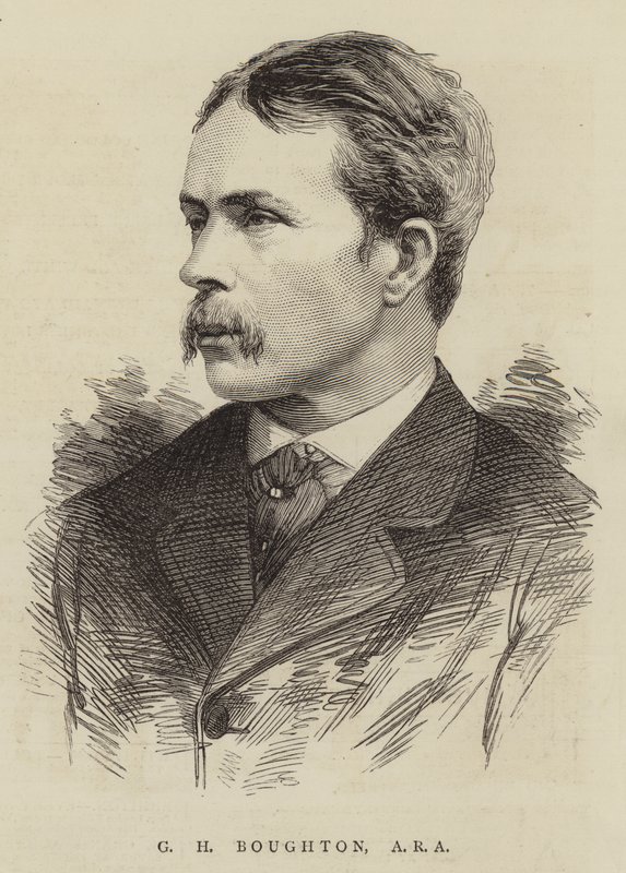 G H Boughton, ARA (gravyr) av English School
