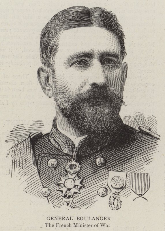 General Boulanger (gravyr) av English School
