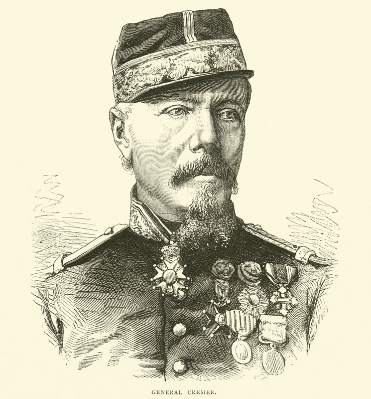 General Cremer, oktober 1870 av English School