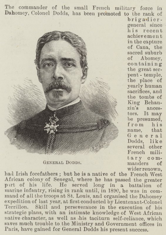 General Dodds (gravyr) av English School