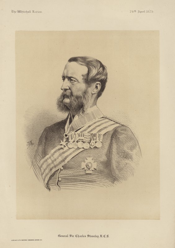 General Sir Charles Staveley av English School