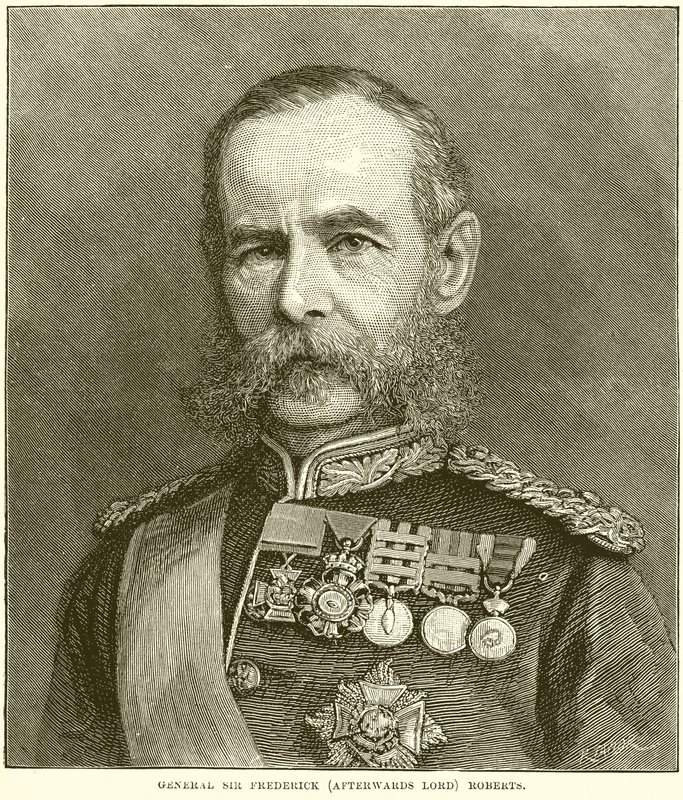 General Sir Frederick (efteråt Lord) Roberts av English School