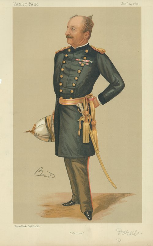 General Sir James Charlemagne Dormer av English School