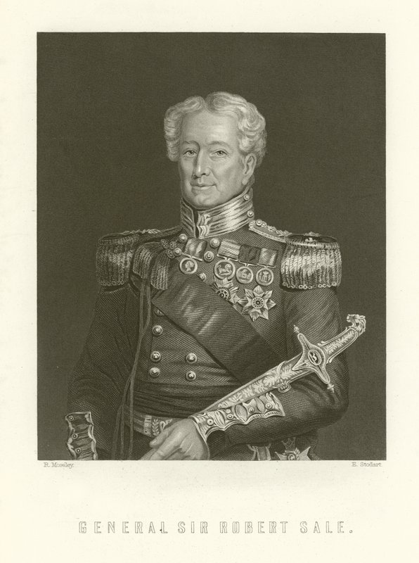 General Sir Robert Sale av English School