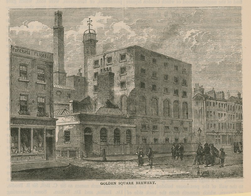 Allmän bild av Golden Square Brewery av English School