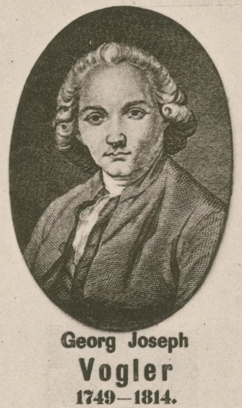 Georg Joseph Vogler (gravyr) av English School