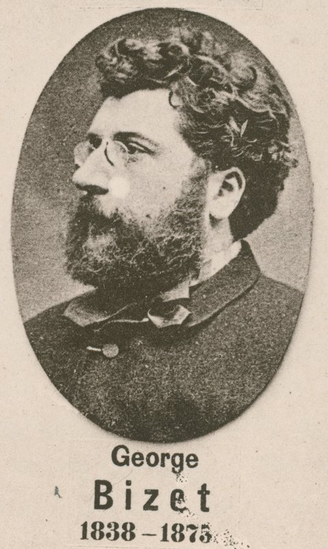 George Bizet (gravyr) av English School