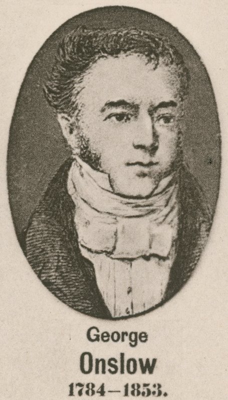 George Onslow (gravyr) av English School