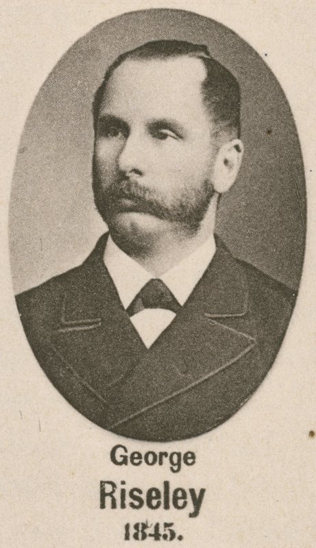 George Riseley (gravyr) av English School