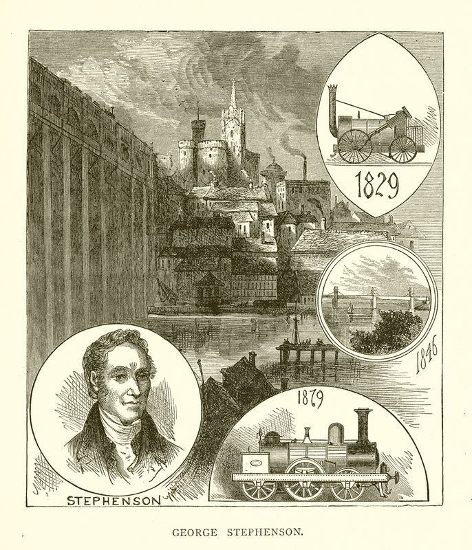 George Stephenson av English School