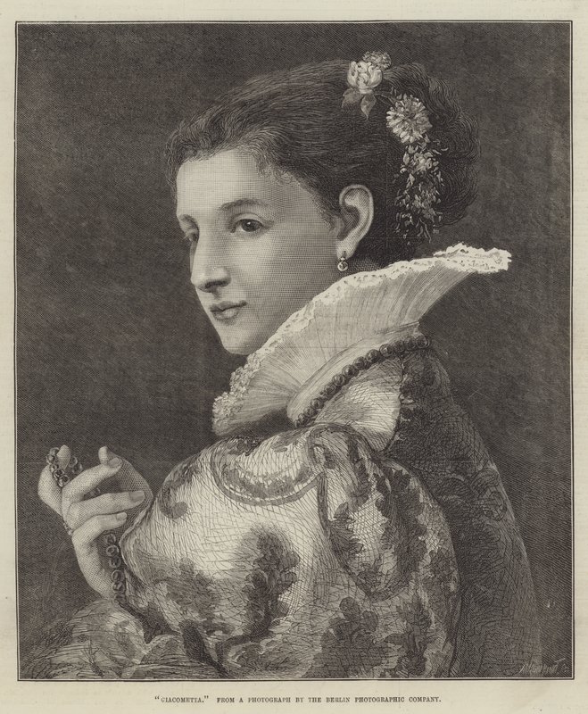 Giacometta (gravyr) av English School