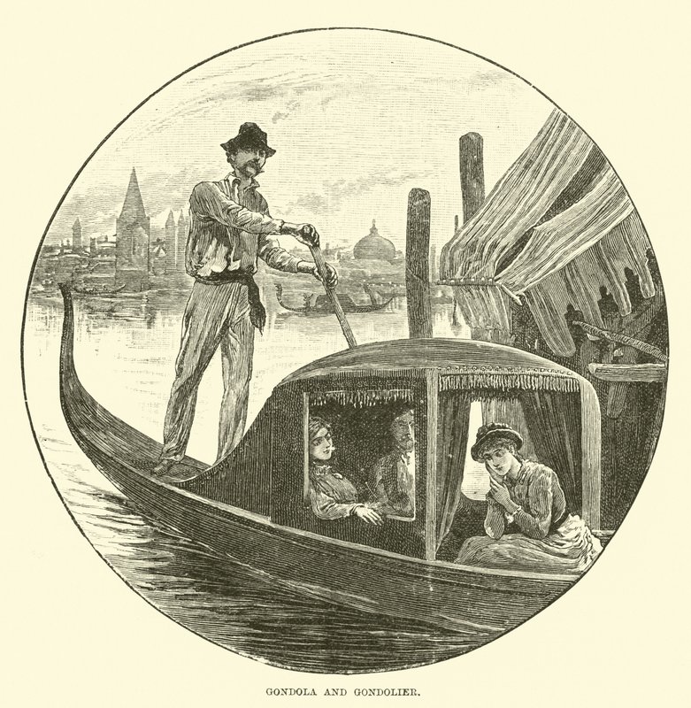 Gondol och Gondolier av English School