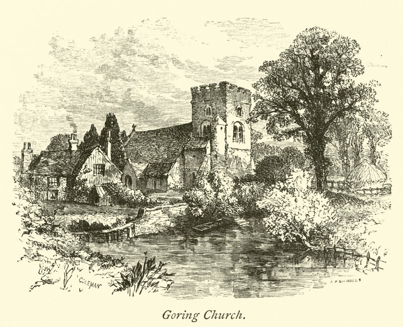 Gorings kyrka av English School