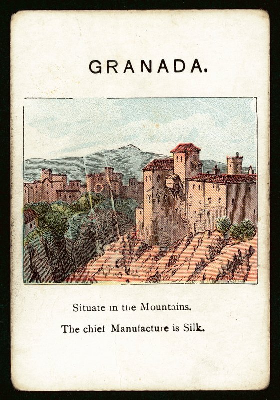 Granada (färg litho) av English School