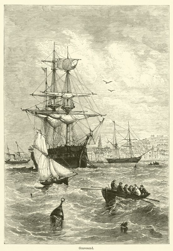 Gravesend (gravyr) av English School