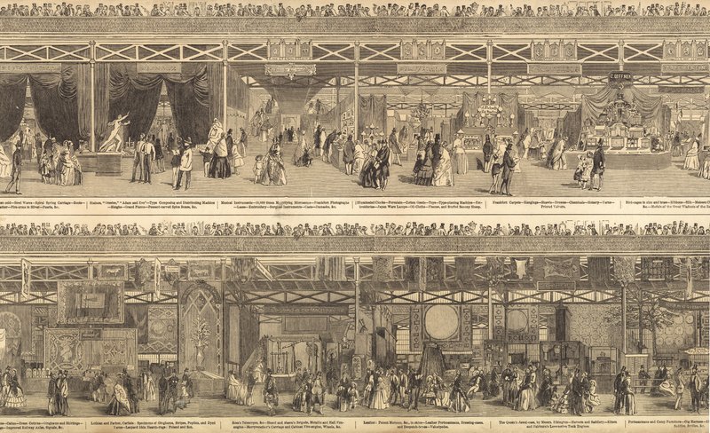 Stora utställningen 1851 av English School