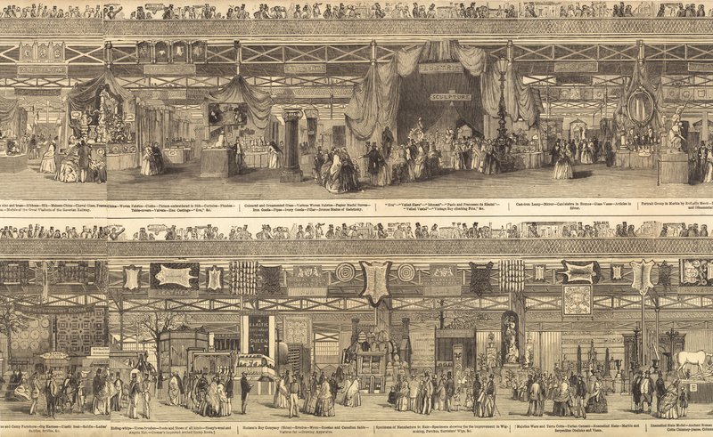 Stora utställningen 1851 av English School