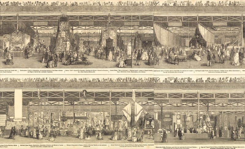 Stora utställningen 1851 av English School