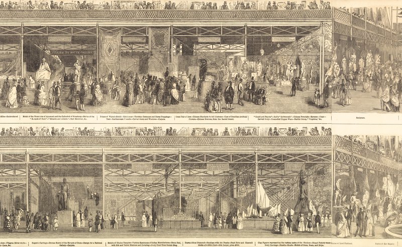 Stora utställningen 1851 av English School