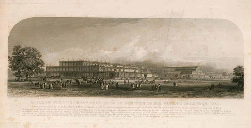 Stora utställningen, 1851 av English School