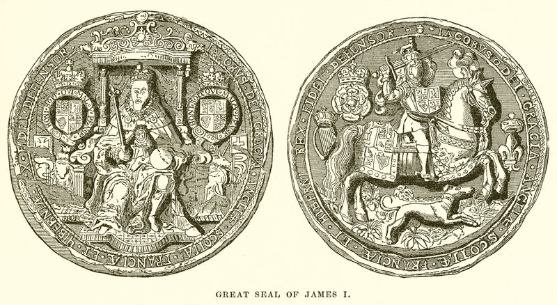James I:s stora sigill av English School