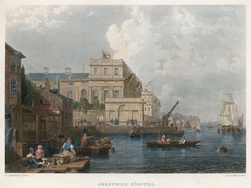 Greenwich sjukhus av English School