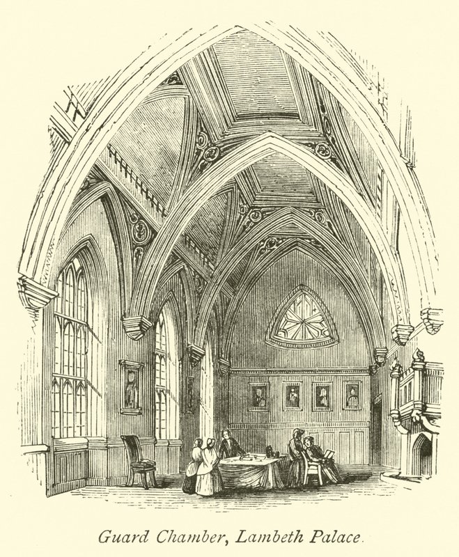 Vaktkammaren, Lambeth Palace av English School